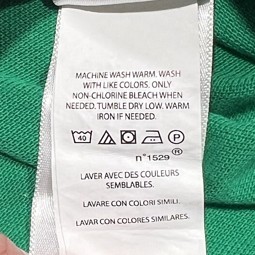 Polo Ralph Lauren Men's 2XB Green Shirt‎ Cotton Short Sleeves Orange Pony Preppy - Picture 10 of 10